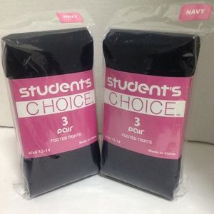 Student's Choice footed tights